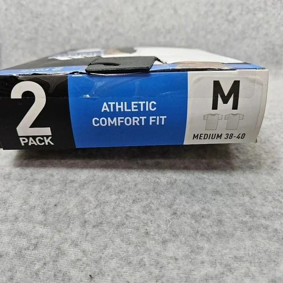 Adidas Men's Performance Moisture Wicking Crew‎ Neck WhiteTees Size M - Picture 2 of 4